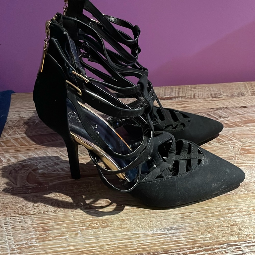 Black heels